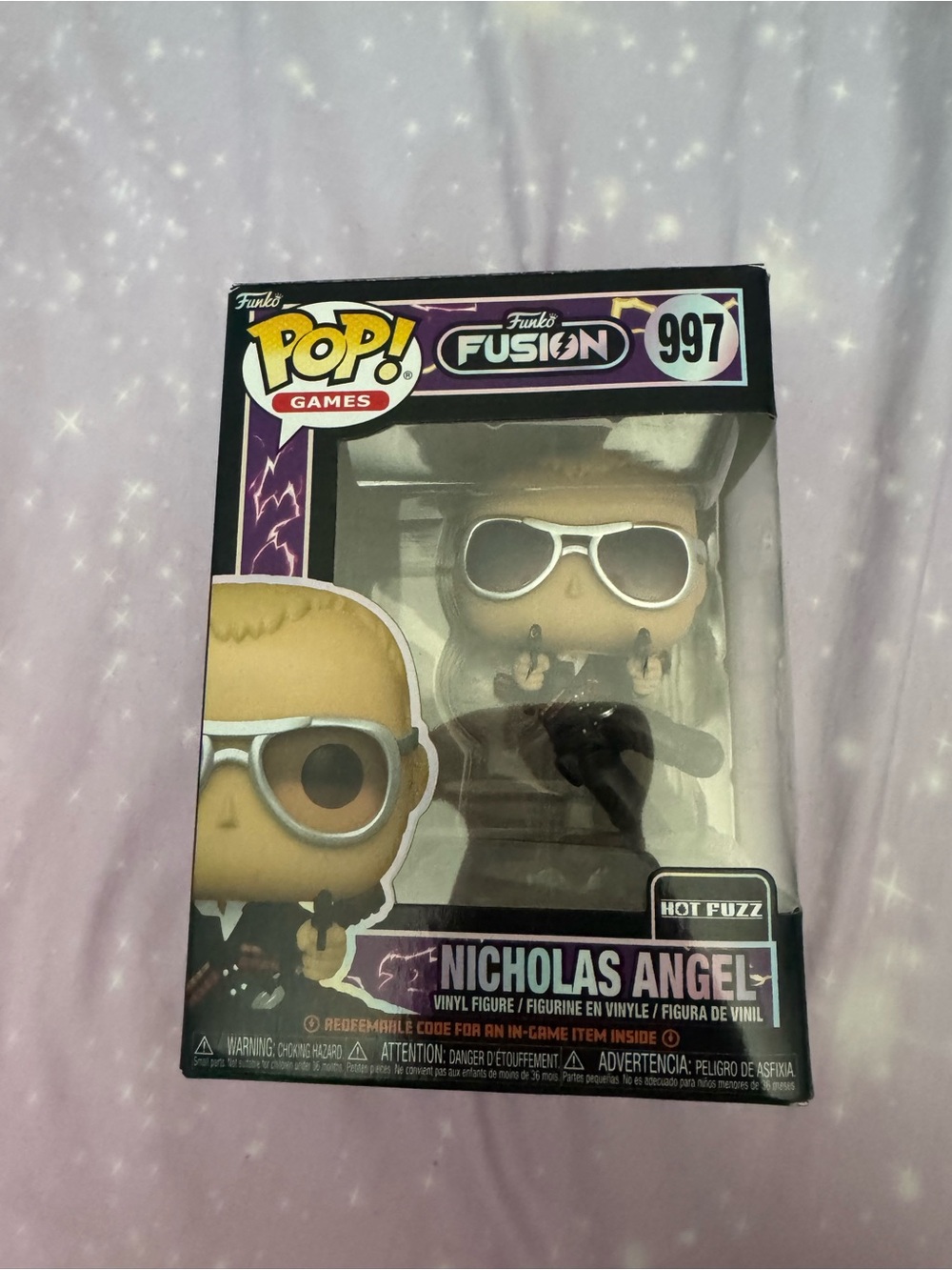 Funko POP! Games - Hot Fuzz Funko Fusion Nicholas Angel Figure #997